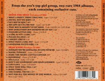 CD The Shirelles: Swing The Most / Hear & Now
