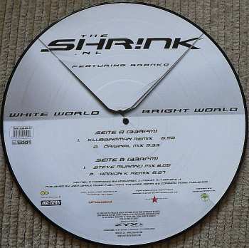 LP The Shrink: White World, Bright World PIC