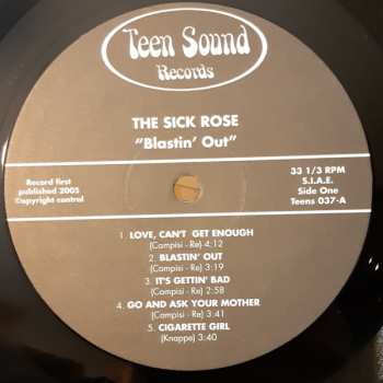 LP Sick Rose: Blastin' Out