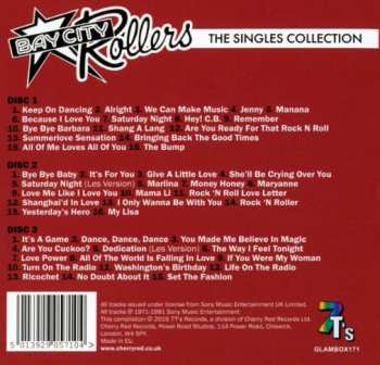 3CD/Doos Bay City Rollers: The Singles Collection