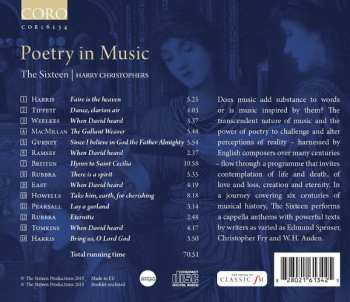 CD The Sixteen: Poetry In Music