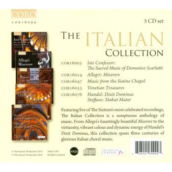 5CD/Doos The Sixteen: The Italian Collection