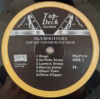 LP The Skatalites: Ska Boo-Da-Ba (Top Sounds From Top Deck)
