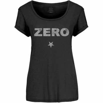 Merch The Smashing Pumpkins: Dames T-shirt Zero Distressed 