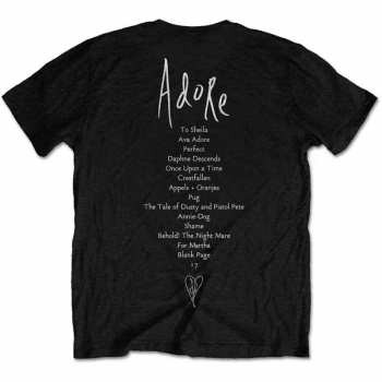 Merch The Smashing Pumpkins: The Smashing Pumpkins Unisex T-shirt: Adore (back Print) (x-small) XS