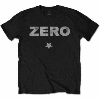 Merch The Smashing Pumpkins: Tričko Zero Distressed  S