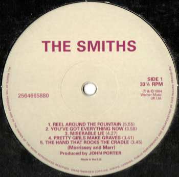LP The Smiths: The Smiths