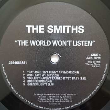 2LP The Smiths: The World Won't Listen
