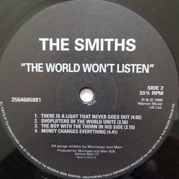 2LP The Smiths: The World Won't Listen