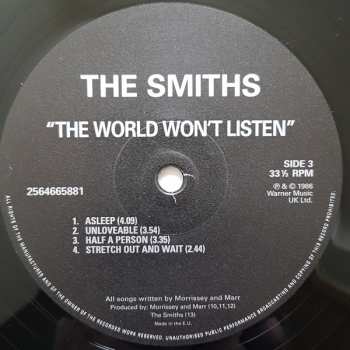 2LP The Smiths: The World Won't Listen