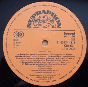 LP The Smurfs: Šmoulové