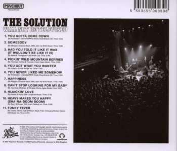 CD The Solution: Will Not Be Televised