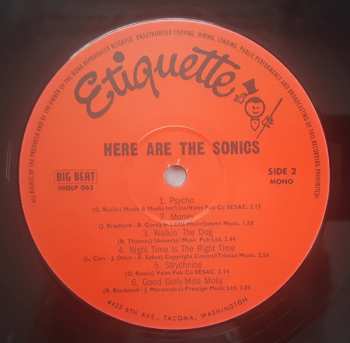 LP The Sonics: Here Are The Sonics!!!