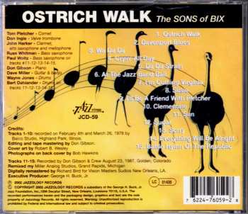 CD The Sons Of Bix: Ostrich Walk
