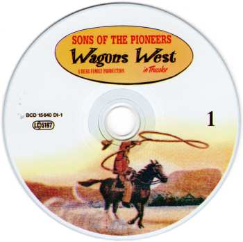 4CD/Doos The Sons Of The Pioneers: Wagons West