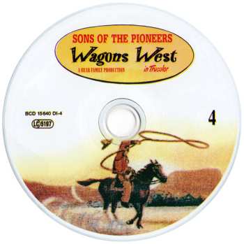 4CD/Doos The Sons Of The Pioneers: Wagons West