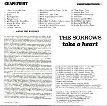 4CD/Doos The Sorrows: Pink Purple Yellow And Red The Complete Sorrows