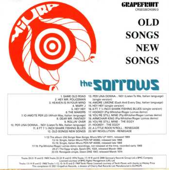 4CD/Doos The Sorrows: Pink Purple Yellow And Red The Complete Sorrows