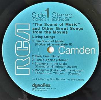 2LP Living Strings: The Sound Of Music And Other Great Songs From The Movies  (2xLP)