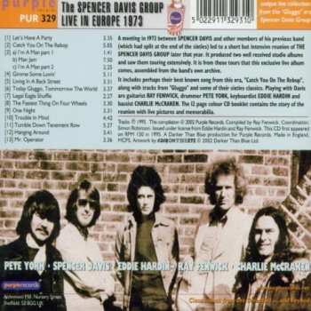 CD The Spencer Davis Group: Live In Europe 73