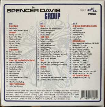 3CD/Doos The Spencer Davis Group: Taking Out Time: (Complete Recordings 1967-1969)