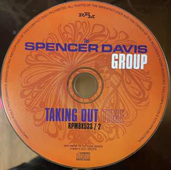 3CD/Doos The Spencer Davis Group: Taking Out Time: (Complete Recordings 1967-1969)