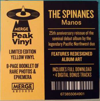 LP The Spinanes: Manos LTD | CLR