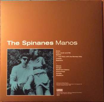 LP The Spinanes: Manos LTD | CLR