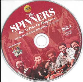 7CD/Doos Spinners: Ain’t No Price On Happiness - The Thom Bell Studio Recordings (1972-1979)
