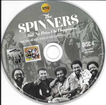 7CD/Doos Spinners: Ain’t No Price On Happiness - The Thom Bell Studio Recordings (1972-1979)