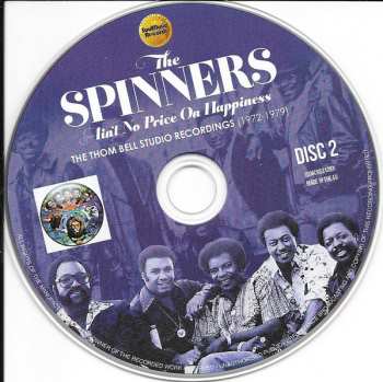 7CD/Doos Spinners: Ain’t No Price On Happiness - The Thom Bell Studio Recordings (1972-1979)