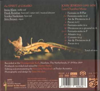 SACD The Spirit Of Gambo: John Jenkins - Late Chamber Music