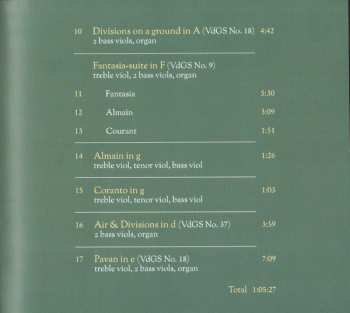SACD The Spirit Of Gambo: John Jenkins - Late Chamber Music