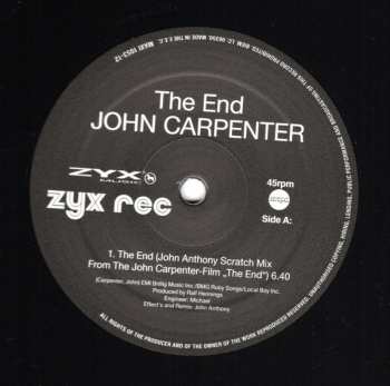 LP The Splash Band: John Carpenter's The End (Assault On Precinct 13)