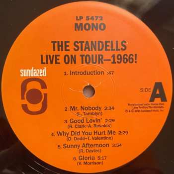 LP The Standells: Live On Tour - 1966