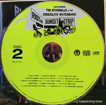 2CD The Standells: Riot On Sunset Strip Featuring The Standells & The Chocolate Watchband Revisited!