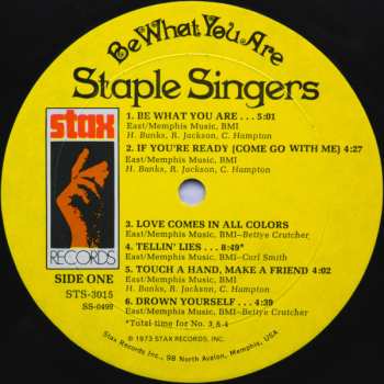 LP The Staple Singers: Be What You Are
