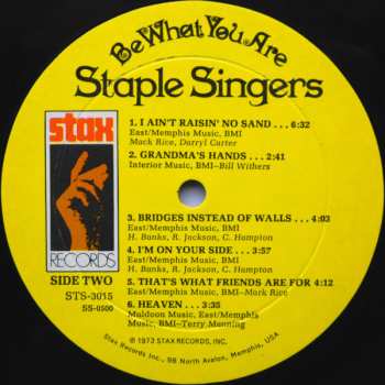 LP The Staple Singers: Be What You Are