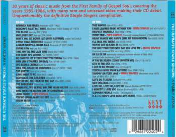 2CD The Staple Singers: The Ultimate Staple Singers  A Family Affair 1953-1984