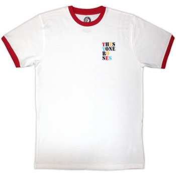 Merch The Stone Roses: Ringer T-shirt Side Text Ringer