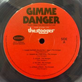 LP The Stooges: Gimme Danger (Music From The Motion Picture) LTD | CLR