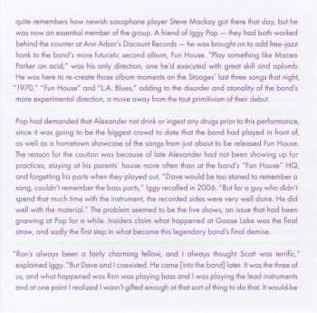 CD The Stooges: Live At Goose Lake (August 8th, 1970)