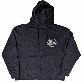 Merch The Strokes: Hoodie Met Rits Og Magna