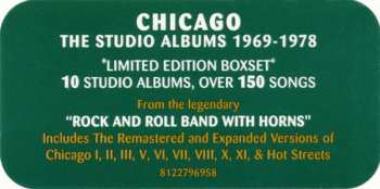 10CD/Doos Chicago: The Studio Albums 1969-1978 LTD