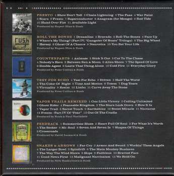 7CD/Doos Rush: The Studio Albums - 1989-2007