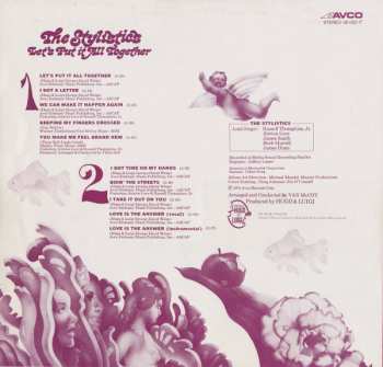 LP The Stylistics: Let's Put It All Together