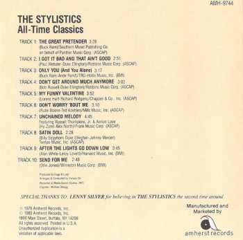 CD The Stylistics: All-Time Classics