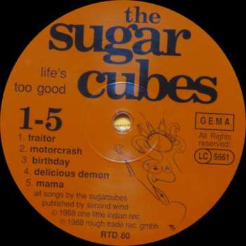 LP The Sugarcubes: Life's Too Good