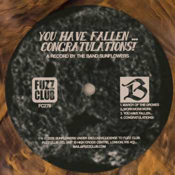 LP The Sunflowers: You Have Fallen... Congratulations! CLR | LTD | NUM