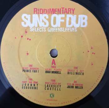 LP The Suns Of Dub: Suns Of Dub Selects Greensleeves